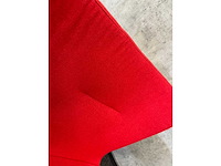 Amerland - draaibare wachtkamerstoel - warm rood - afbeelding 6 van  7
