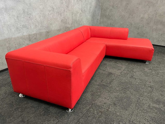 Amerland - kunstlederen sofa 2-delig - afbeelding 1 van  4