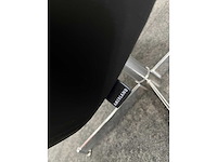 Amerland - lederen draaibare design fauteuil - afbeelding 3 van  8