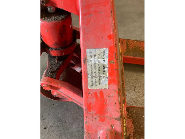 Amerland hydraulische palletwagen - afbeelding 4 van  7