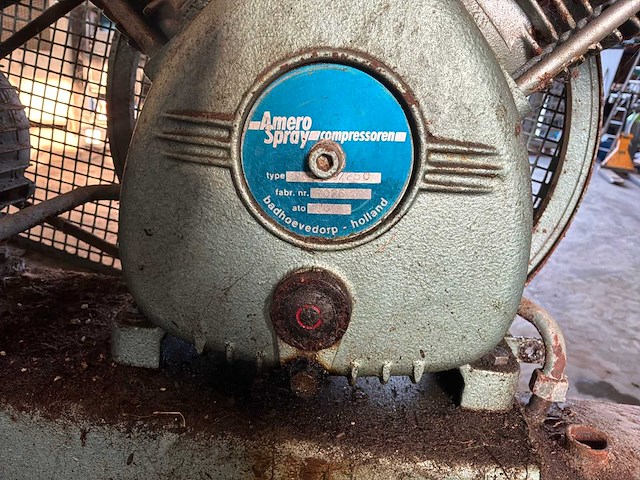 Amero spray de 9/250 zuigercompressor - afbeelding 5 van  5