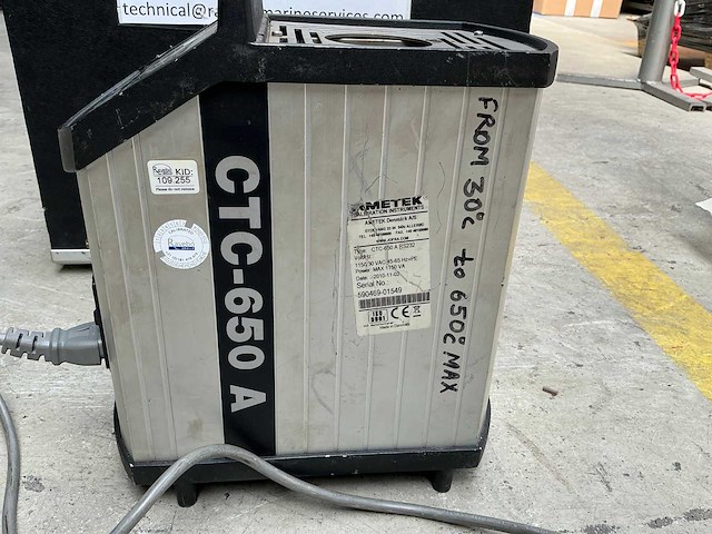 Ametek ctc-650 a temperatuur calibrator - afbeelding 4 van  4