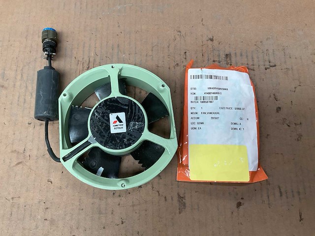 Ametek rotron vaneaxial fan - afbeelding 1 van  3
