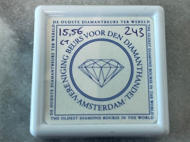 Amethist - 15.56 carat paarse natuurlijke amethist - afbeelding 4 van  4