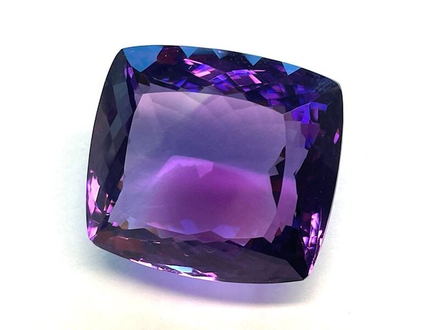 Amethist - bijzonder grote amethist van 50.11 carat - afbeelding 1 van  4