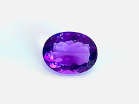 Amethist - grote natuurlijke amethist van zeer hoge kwaliteit 7.78 carat