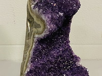 Amethist druse uruguay a-kwaliteit, paars - afbeelding 1 van  4