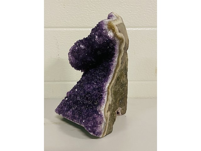 Amethist druse uruguay a-kwaliteit, paars - afbeelding 2 van  4
