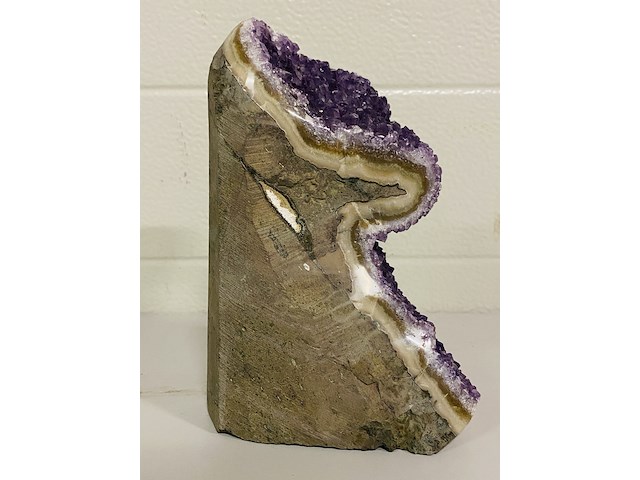 Amethist druse uruguay a-kwaliteit, paars - afbeelding 3 van  4