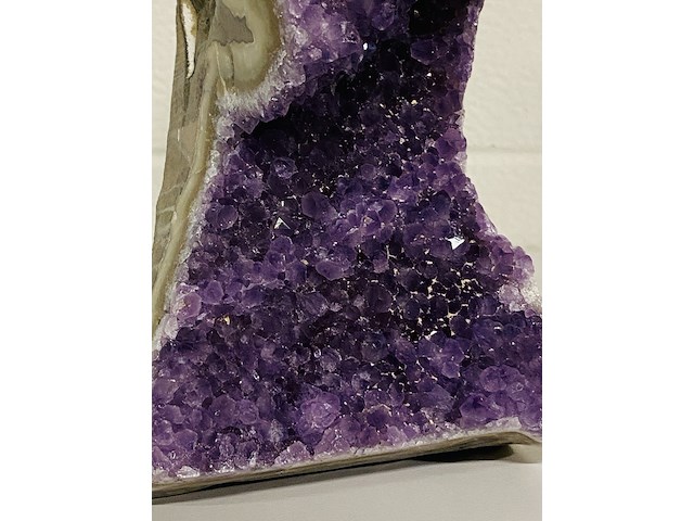Amethist druse uruguay a-kwaliteit, paars - afbeelding 4 van  4