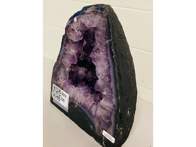 Amethist geode - afbeelding 5 van  6