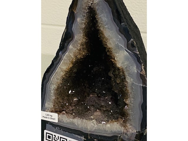 Amethist geode - afbeelding 3 van  7