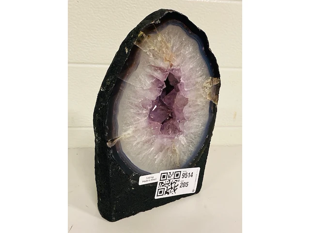 Amethist geode - afbeelding 2 van  6