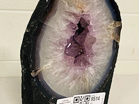 Amethist geode - afbeelding 2 van  6