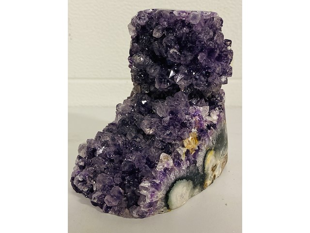 Amethist met gepolijste randen (uru), paars - afbeelding 1 van  5