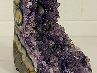 Amethist met gepolijste randen (uru), paars - afbeelding 2 van  5