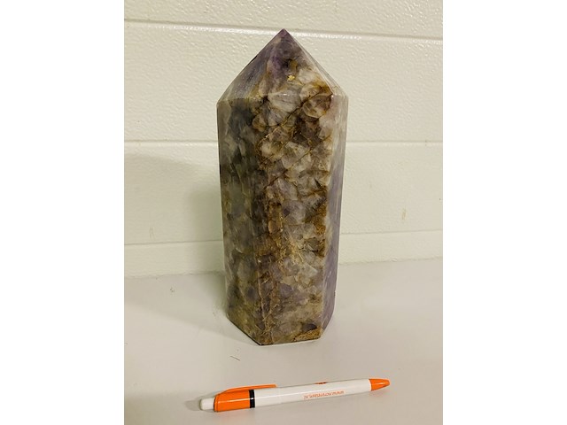 Amethist obelisk xl - afbeelding 3 van  6