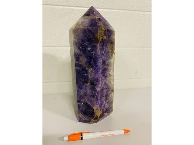 Amethist obelisk xl - afbeelding 5 van  6