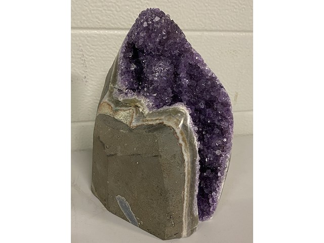 Amethist staande druse uruguay - afbeelding 1 van  5