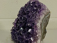 Amethist staande druse uruguay - afbeelding 2 van  4