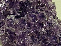 Amethist staande druse uruguay - afbeelding 4 van  4