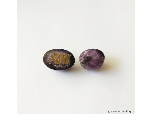 Amethyst 24.89ct aig certified - afbeelding 2 van  4