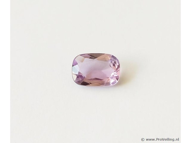 Amethyst 3.88ct aig certified - afbeelding 1 van  4