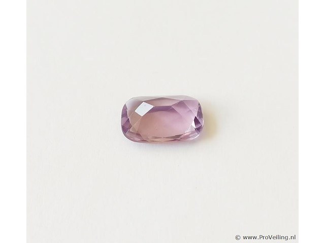 Amethyst 3.88ct aig certified - afbeelding 2 van  4
