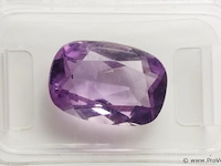 Amethyst 4.24ct aig certified - afbeelding 1 van  4