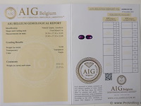 Amethyst 50.88ct aig certified - afbeelding 5 van  6