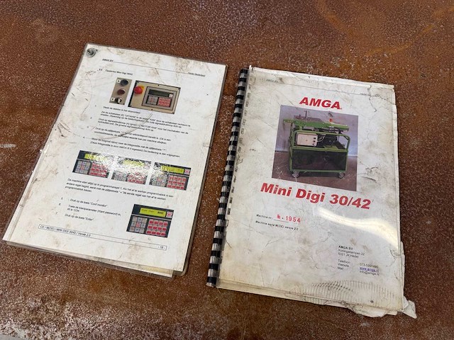 Amga - 2011 - mini digi 42s - buigmachine - afbeelding 5 van  13