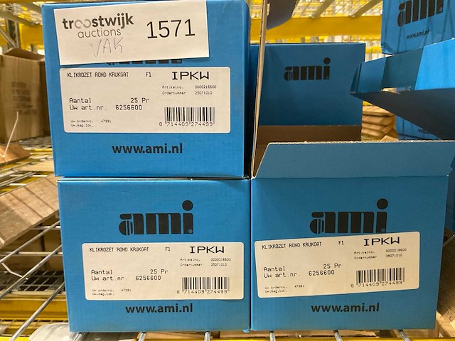 Ami wc-garnituur, slotplaat - afbeelding 2 van  12