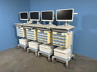 Amis point of care workstation & medicatie box (4x) - afbeelding 1 van  4