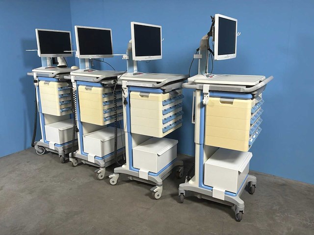 Amis point of care workstation & medicatie box (4x) - afbeelding 2 van  4