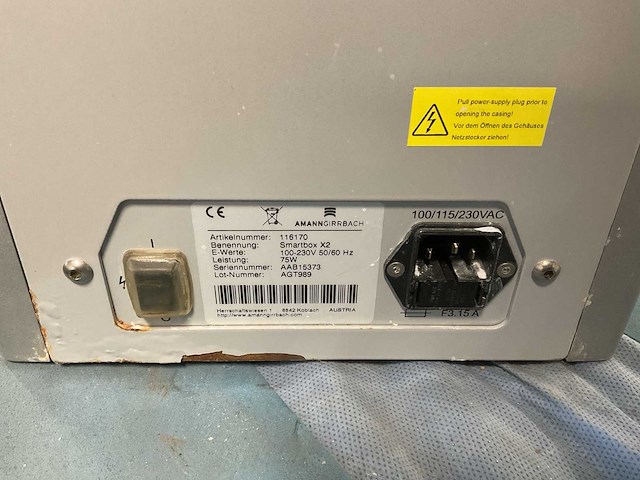 Amman girrbach smartbox x2 vacuum mixing device - afbeelding 5 van  5