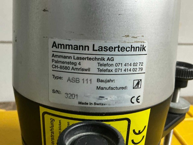 Ammann asb 111 bouwlaser - afbeelding 4 van  6