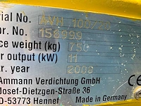 Ammann avh 100-20 trilplaat - afbeelding 9 van  9