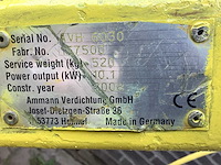 Ammann avh 6030 trilplaat - afbeelding 4 van  4