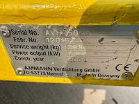 Ammann avh5020 trilplaat - afbeelding 6 van  8