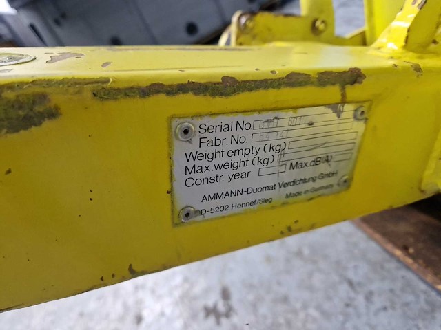 Ammann geel trilplaat - afbeelding 5 van  7