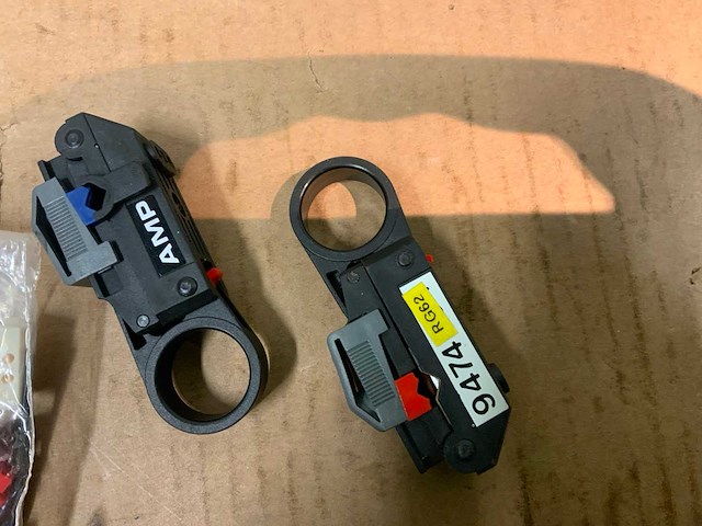 Amp 947489-1 coaxkabel strippers (11x) - afbeelding 4 van  7