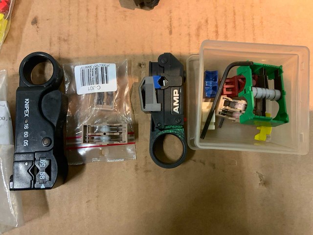 Amp 947489-1 coaxkabel strippers (11x) - afbeelding 7 van  7