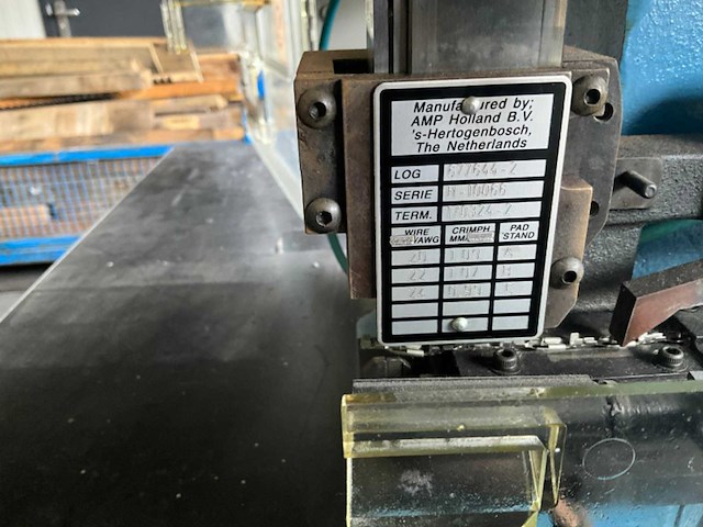 Amp wire kabelassemblageapparatuur - afbeelding 5 van  6