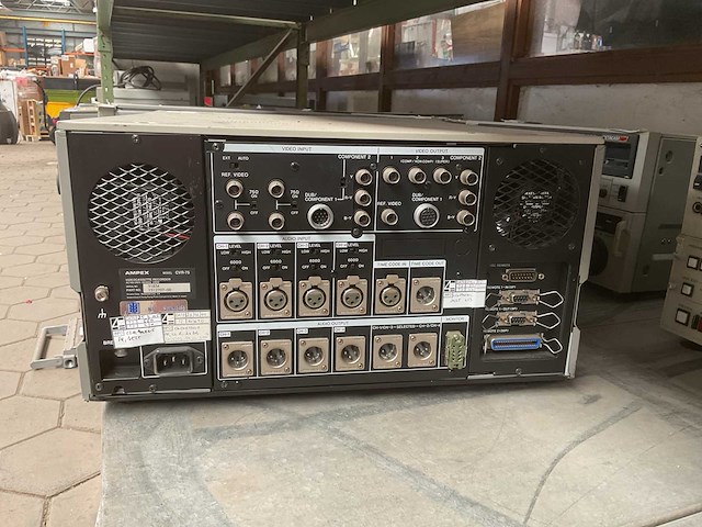 Ampex cvr-75 betacam ps editing recorder - afbeelding 4 van  4