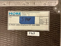 Amphenol 27pairs multikabel op haspel - afbeelding 5 van  6