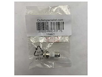 Amphenol rf 75 ohm vrouwelijke naar vrouwelijke connectoradapter voor maritieme coaxkabelverbindingen - f/f 75 - afbeelding 1 van  3