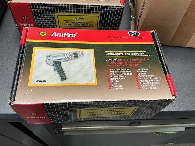 Ampro a3040 pneumatische haakse slijpmachine - afbeelding 1 van  1