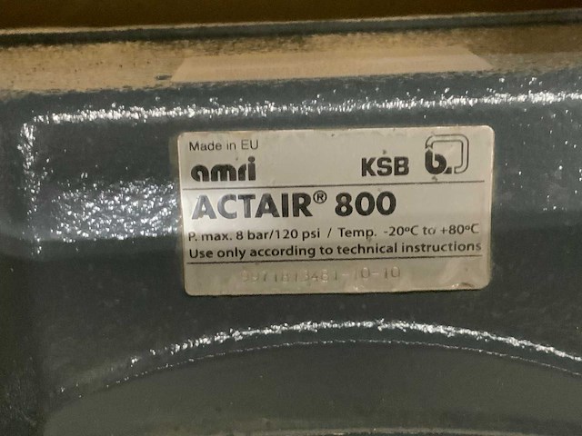Amri actair 800 actuator - afbeelding 3 van  3