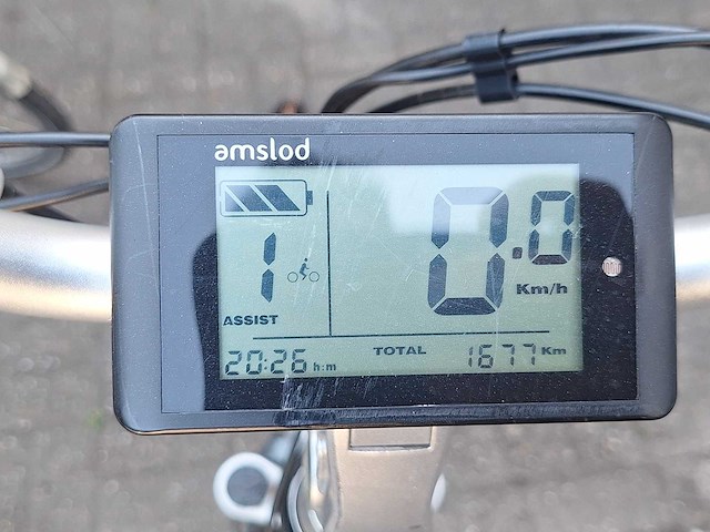 Amslod hamilton st elektrische damesfiets dames fiets - afbeelding 7 van  7