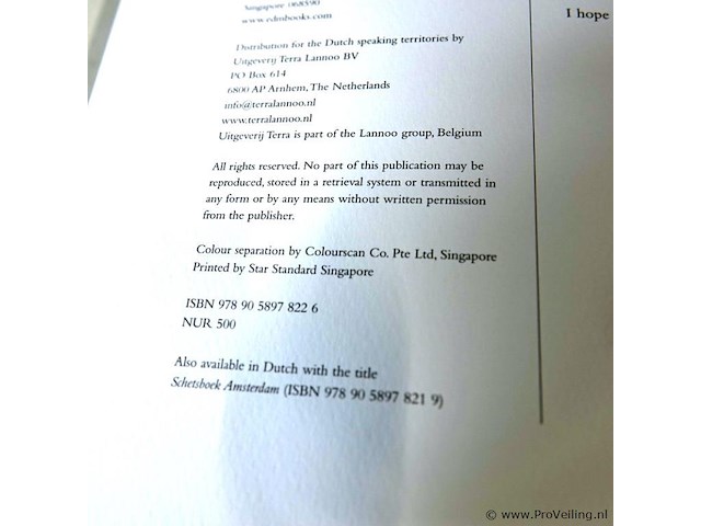 Amsterdam schetsboek - afbeelding 2 van  5